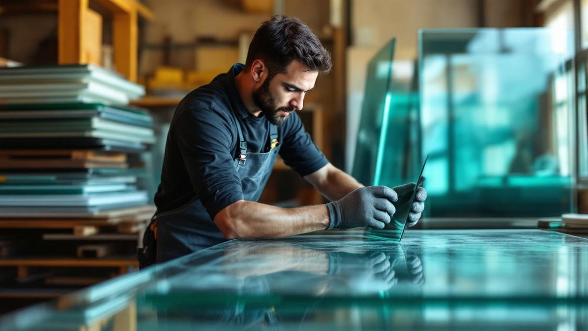Box de banheiro com vidro temperado e ferragens cromadas em apartamento no Rio de Janeiro